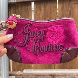 Juicy couture wrist wallet purse vintage
